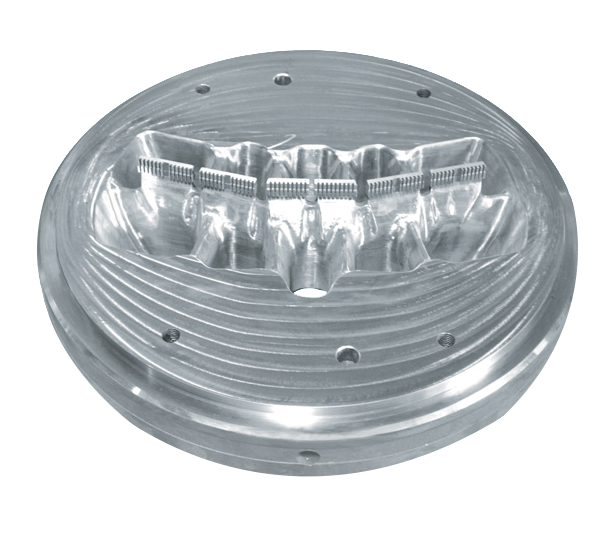 Single cavity mold